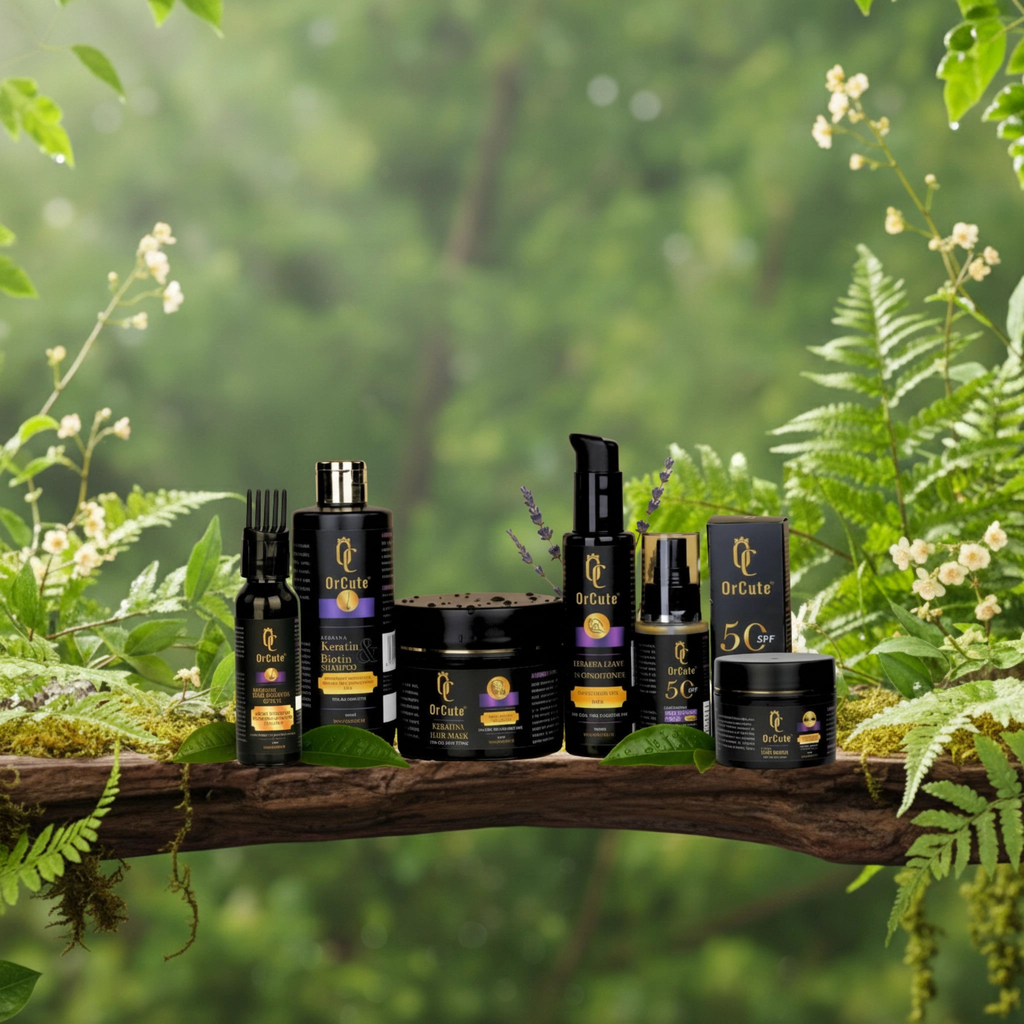 Orcute KERAURA 6-Step Complete Haircare Ritual