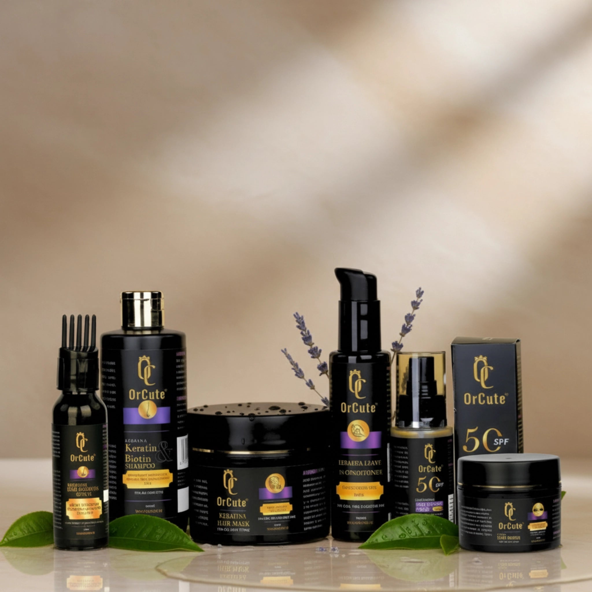 Orcute KERAURA 6-Step Complete Haircare Ritual
