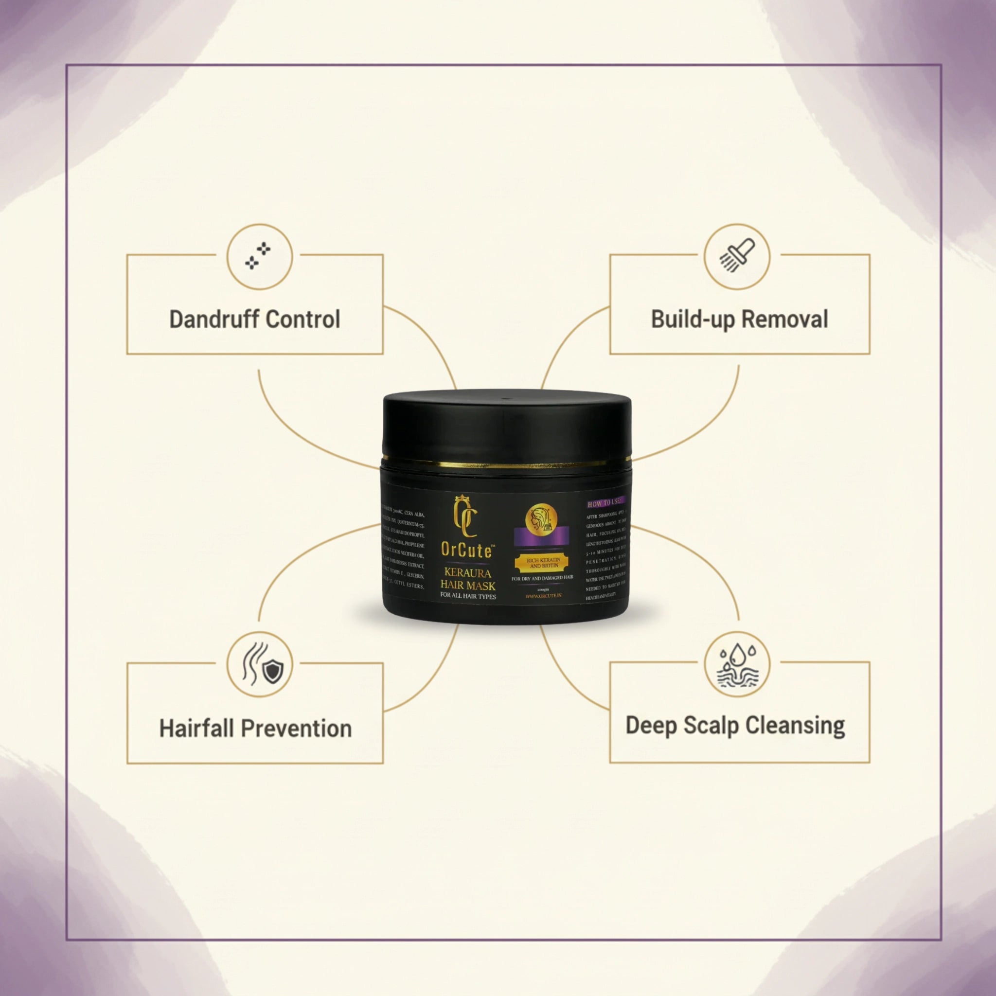 Keraura - Hair scrub- 200gOrCute Revitalizing Hair Scrub