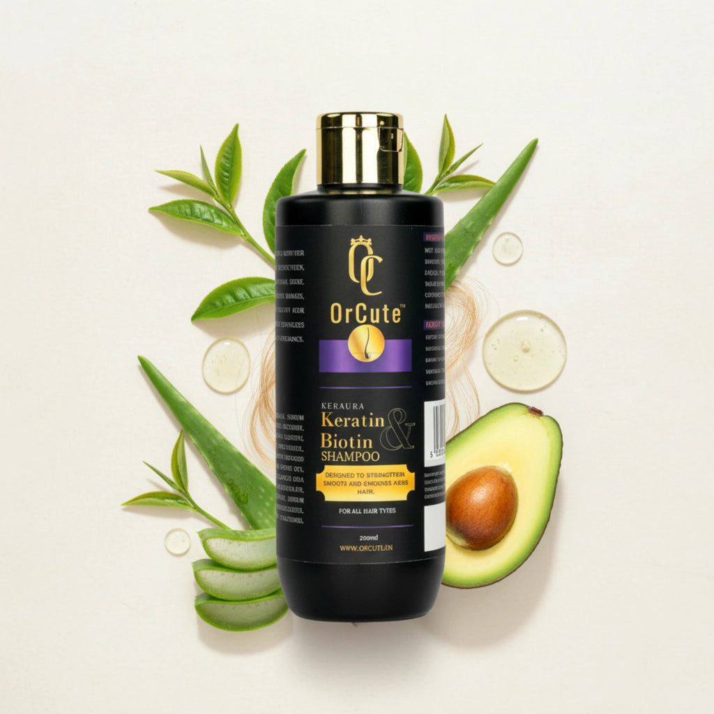 OrCute Keratin & Biotin Strengthening Shampoo 200ml