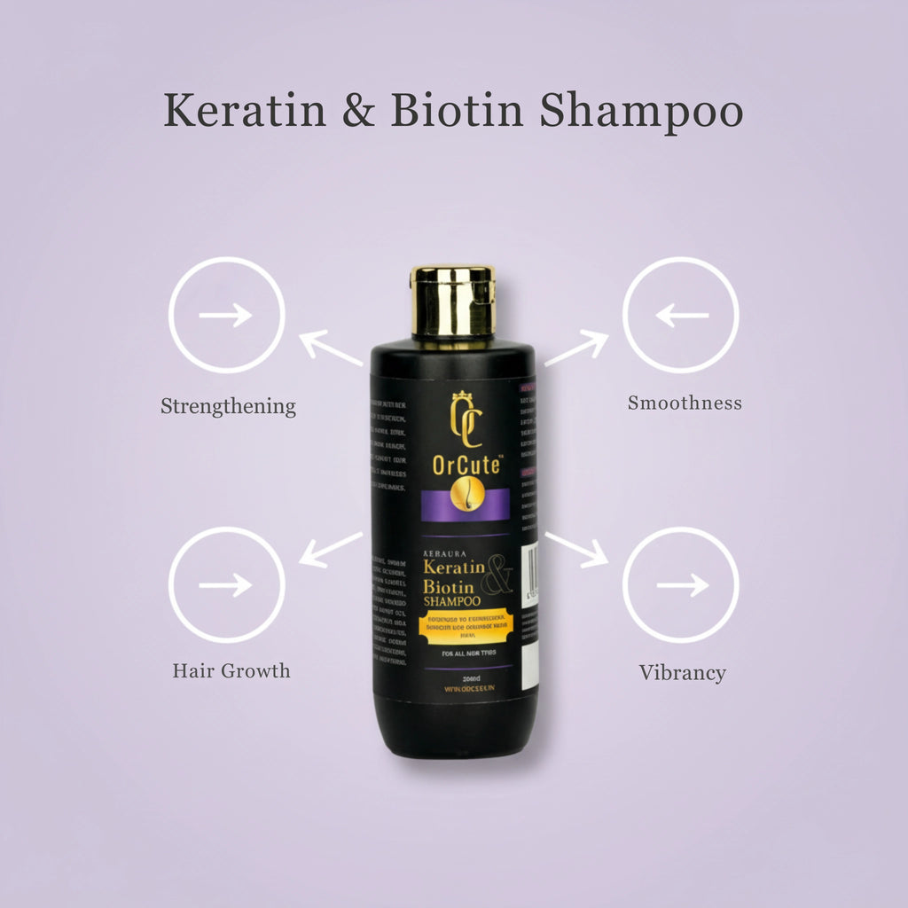 OrCute Keratin & Biotin Strengthening Shampoo 200ml