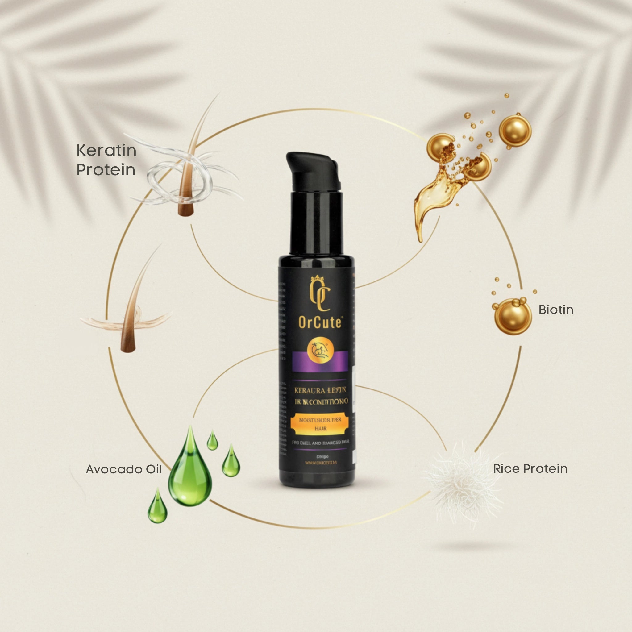 OrCute Silk Fusion Leave-In Conditioner 200g