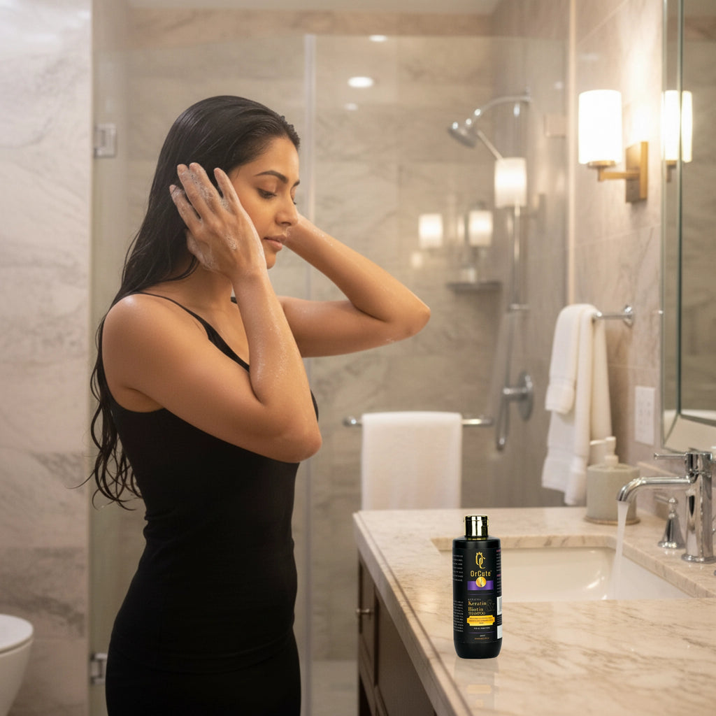 OrCute Keratin & Biotin Strengthening Shampoo 200ml