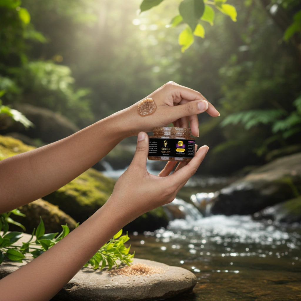 OrCute Radiance Boost Sugar Body Scrub 50gm