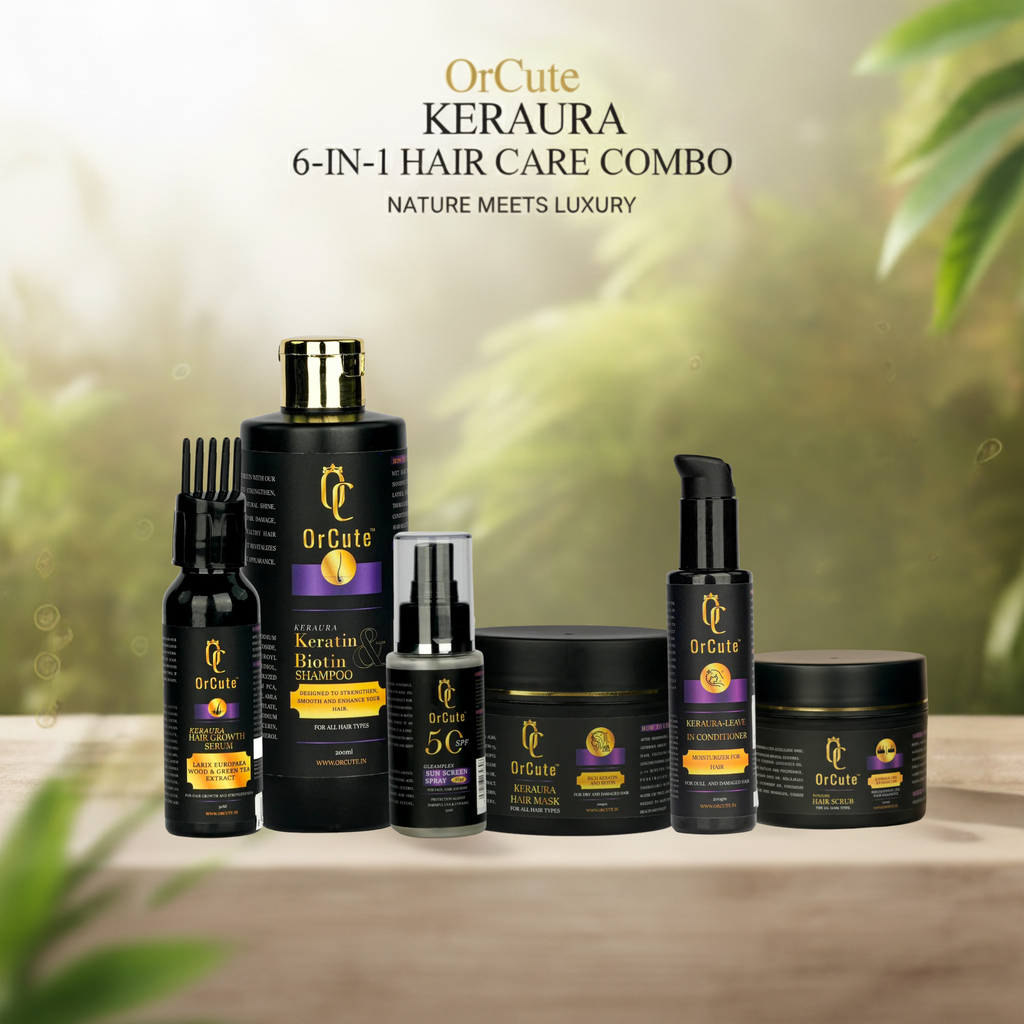 Orcute KERAURA 6-Step Complete Haircare Ritual