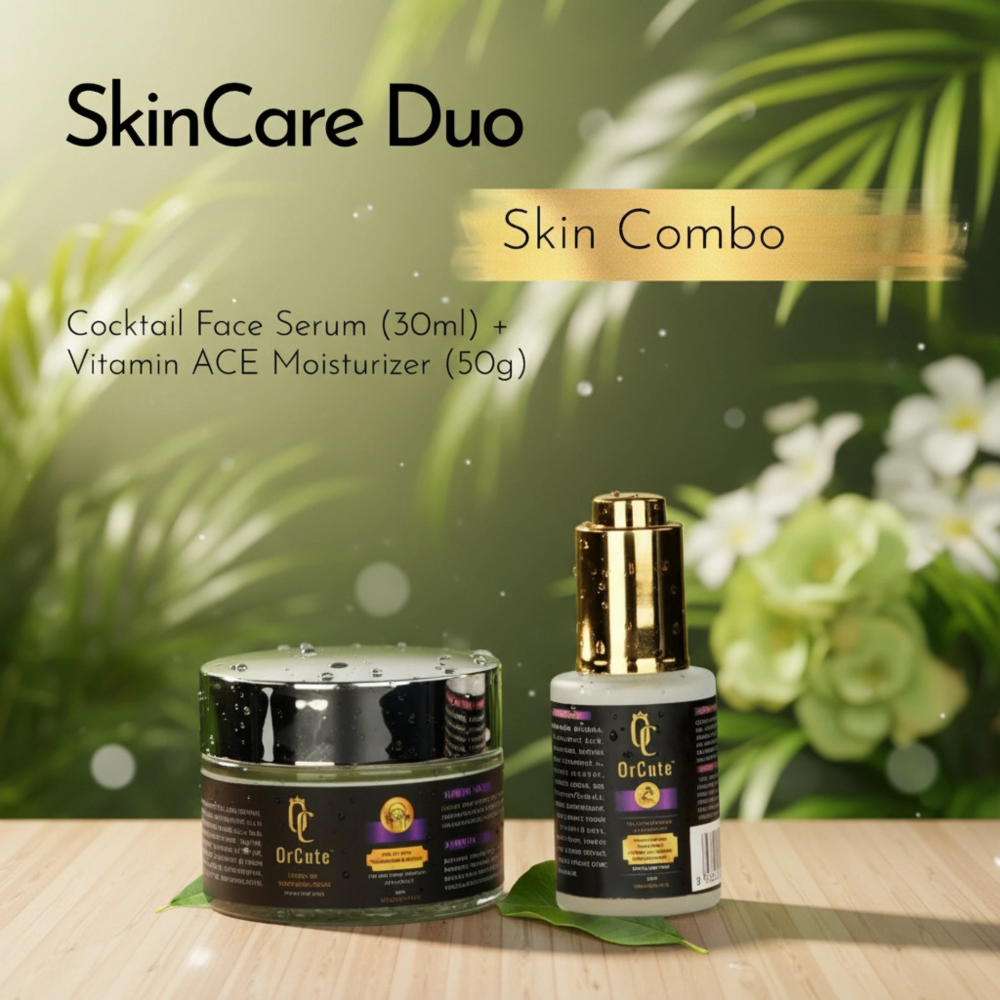OrCute Radiance & Repair Skincare Duo