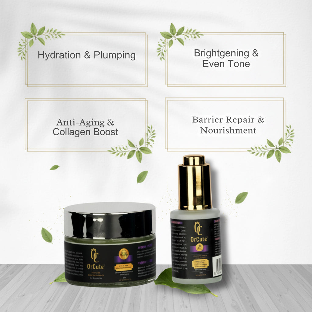 OrCute Radiance & Repair Skincare Duo