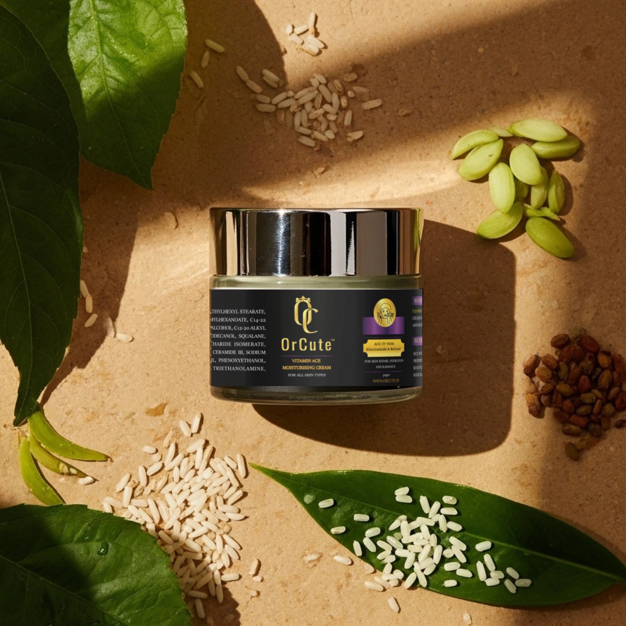 OrCute Vitamin ACE Brightening & Repair Cream 50g