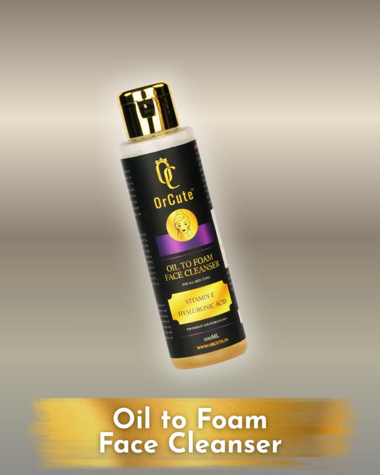 Oil to foam face cleanser 100ml