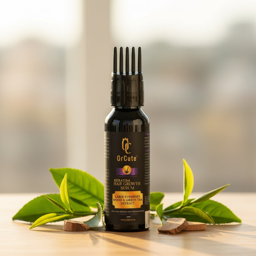 OrCute Hair Growth & Silk Smooth Leave-In Care Duo